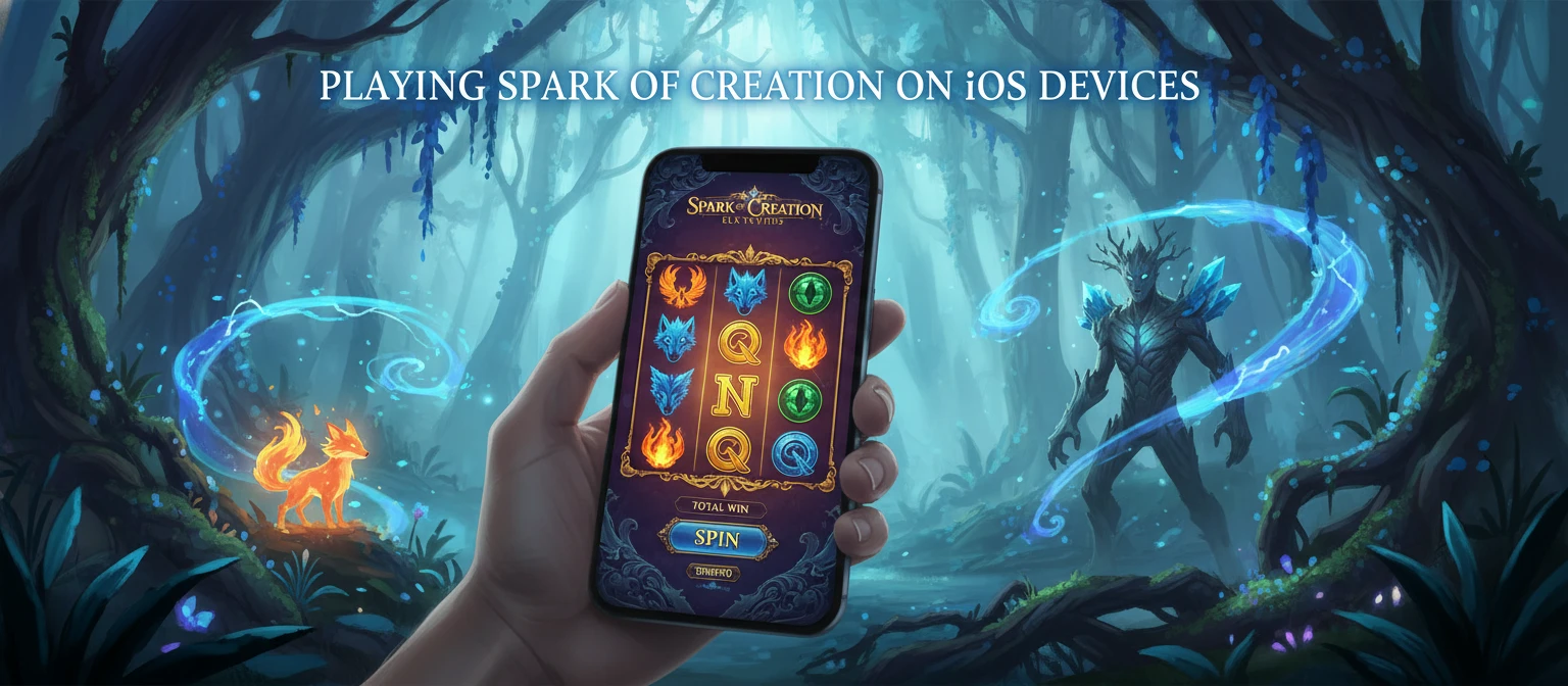 Playing Spark of Creation on iOS Devices